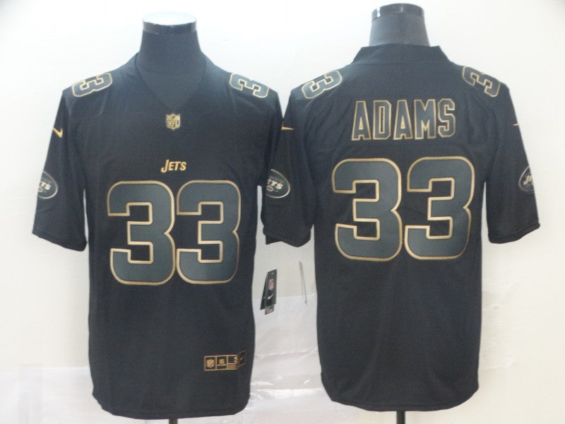 Men’s New York Jets Jamal Adams #33 Black Jersey