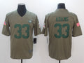 Men’s New York Jets Jamal Adams #33 Brown Jersey