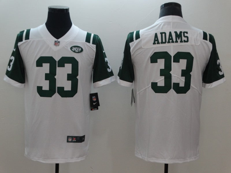 Men’s New York Jets Jamal Adams #33 White Jersey