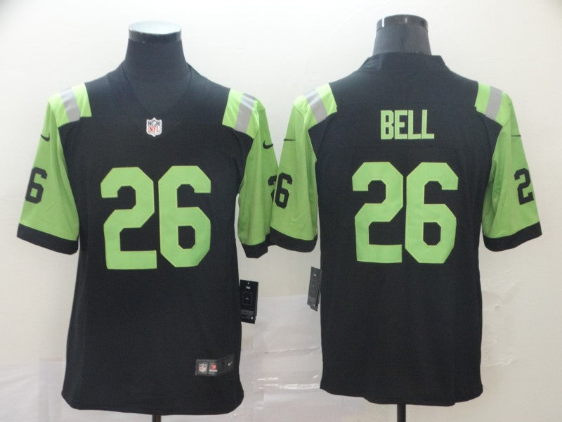 Men’s New York Jets Le’Veon Bell #26 Black City Edition Jersey