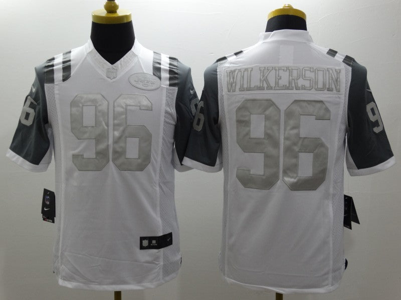 Men’s New York Jets Muhammad Wilkerson #96 White Jersey