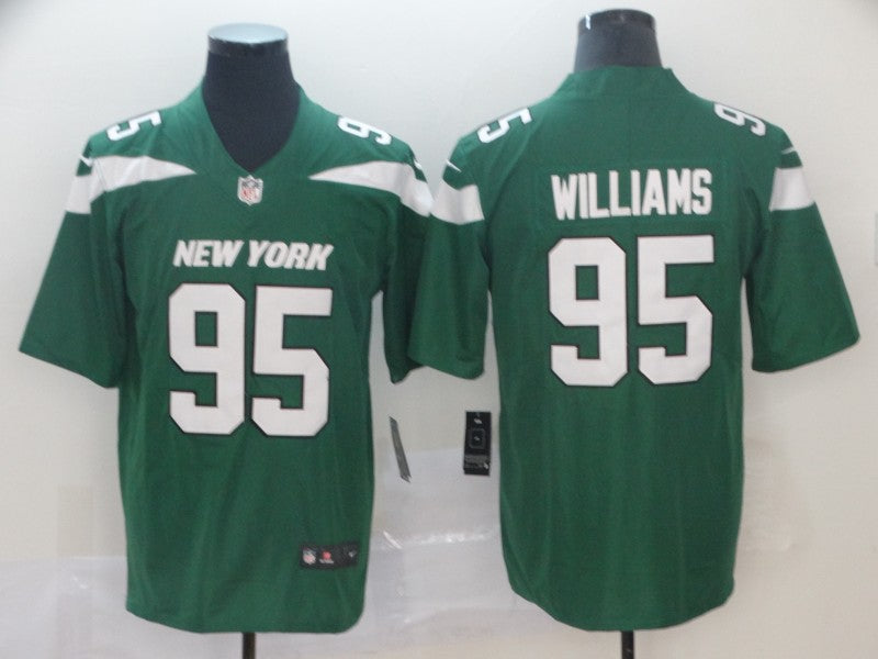Men’s New York Jets Quinnen Williams Green Jersey