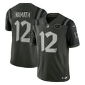 Men’s New York Jets Retired Player #12 Joe Namath Gotham Green 2025 Rivalries Collection Limited Jersey