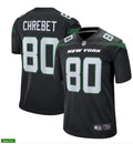 Men’s New York Jets Retired Player #80 Wayne Chrebet Black Nike NFL Vapor Limited Jersey