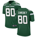 Men’s New York Jets Retired Player #80 Wayne Chrebet Nike Gotham Green Vapor Limited Jersey