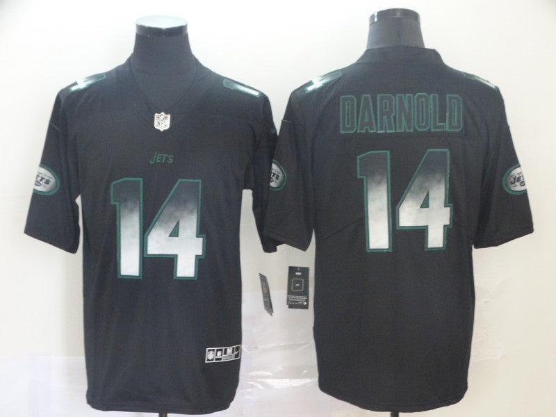 Men’s New York Jets Sam Darnold #14 Black Alternate Jersey