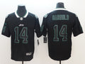 Men’s New York Jets Sam Darnold #14 Black Jersey