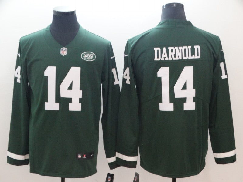 Men’s New York Jets Sam Darnold #14 Green Jersey