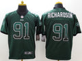 Men’s New York Jets Sheldon Richardson #91 Green Jersey