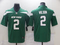 Men’s New York Jets Zach Wilson #2 Gotham Green Jersey