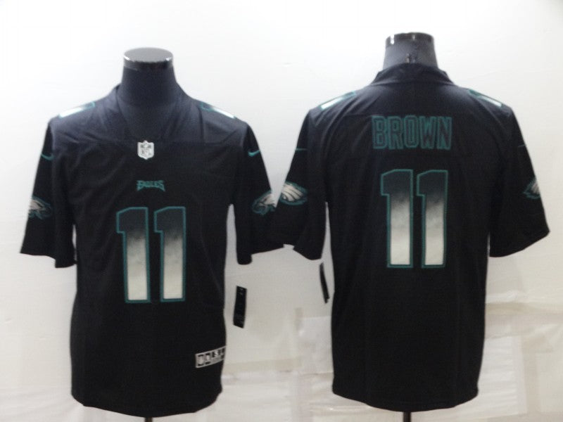 Men’s Philadelphia Eagles #11 A.J. Brown Black Jersey