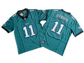 Men’s Philadelphia Eagles #11 A.J. Brown Nike Midnight Green 2023 F.U.S.E. Vapor Limited Jersey