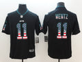 Men’s Philadelphia Eagles #11 Carson Wentz Black Jersey