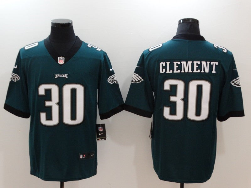 Men’s Philadelphia Eagles #30 Corey Clement Nike Green NFL Vapor Limited Jersey