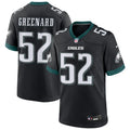 Mens Philadelphia Eagles #52 Jonathan Greenard Nike Black Alternate F.U.S.E. Vapor Limited Jersey