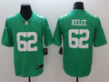 Men’s Philadelphia Eagles #62 Jason Kelce Nike Kelly Green NFL Color Rush Jersey