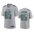 Mens Philadelphia Eagles #65 Lane Johnson Nike Atmosphere Fashion Game Jersey – Gray