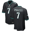 Men’s Philadelphia Eagles #7 Kenny Pickett Nike Black Vapor Limited Jersey