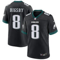 Mens Philadelphia Eagles #8 Tank Bigsby Nike Black Alternate F.U.S.E. Vapor Limited Jersey