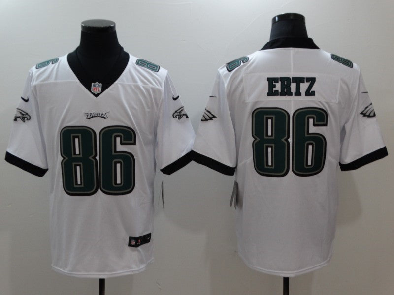 Men’s Philadelphia Eagles #86 Zach Ertz Nike White NFL Vapor Limited Jersey