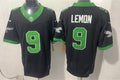 Mens Philadelphia Eagles #9 Makai Lemon Nike Blacck Retro F.U.S.E. Vapor Limited Jersey
