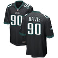 Men’s Philadelphia Eagles #90 Jordan Davis Nike Black Vapor Limited Jersey