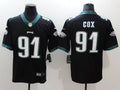 Men’s Philadelphia Eagles #91 Fletcher Cox Nike Black NFL Vapor Limited Jersey