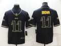 Men’s Philadelphia Eagles A.J. Brown #11 Black Jersey