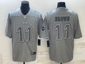 Men’s Philadelphia Eagles A.J. Brown #11 Gray Atmosphere Jersey