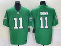 Men’s Philadelphia Eagles A.J. Brown #11 Kelly Green Jersey