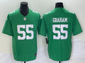 Men’s Philadelphia Eagles Brandon Graham #55 Green Jersey