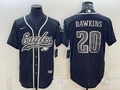 Men’s Philadelphia Eagles Brian Dawkins #20 Black RFLCTV Limited Jersey Joint Edition