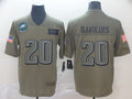 Men’s Philadelphia Eagles Brian Dawkins #20 Brown Jersey