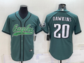 Men’s Philadelphia Eagles Brian Dawkins #20 Midnight Green Jersey Joint Edition