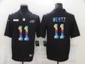 Men’s Philadelphia Eagles Carson Wentz #11 Black Team Jersey