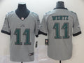 Men’s Philadelphia Eagles Carson Wentz #11 Gray Jersey