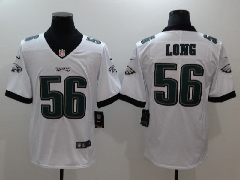 Men’s Philadelphia Eagles Chris Long #56 White Jersey