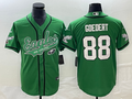 Men’s Philadelphia Eagles Dallas Goedert #88 Kelly Green Jersey Joint Edition