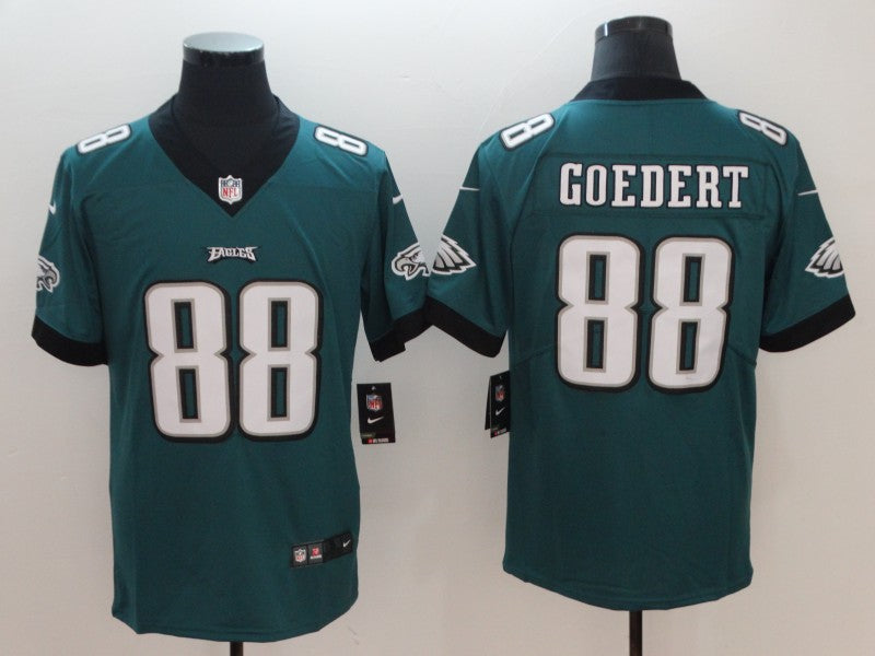Men’s Philadelphia Eagles Dallas Goedert #88 Midnight Green Jersey