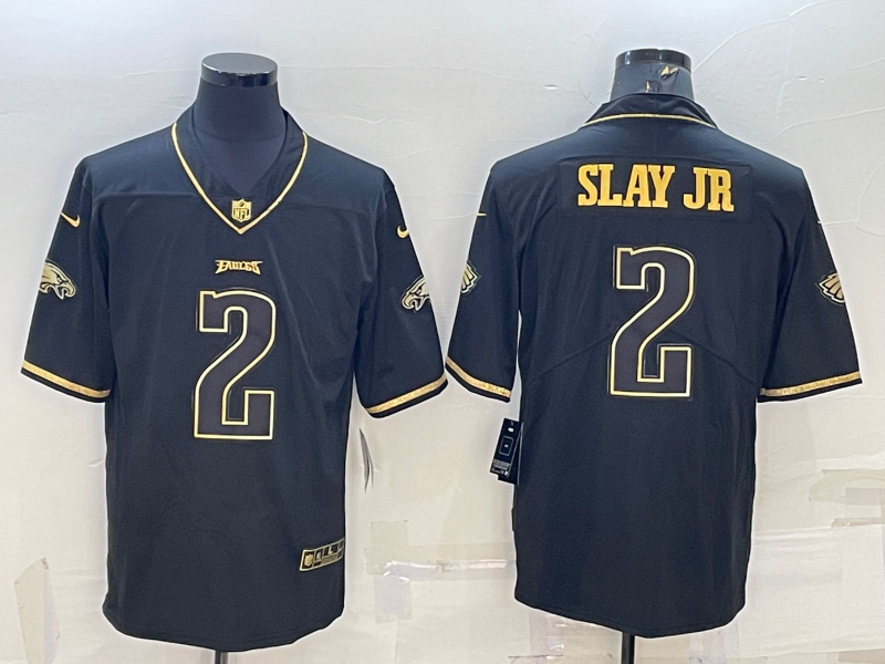 Men’s Philadelphia Eagles Darius Slay Jr. #2 Black Jersey