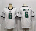 Men’s Philadelphia Eagles DeVonta Smith #6 White Jersey