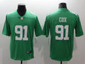 Men’s Philadelphia Eagles Fletcher Cox #91 Green Jersey