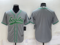 Men’s Philadelphia Eagles Gray Blank Jersey