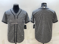 Men’s Philadelphia Eagles Gray Blank Jersey