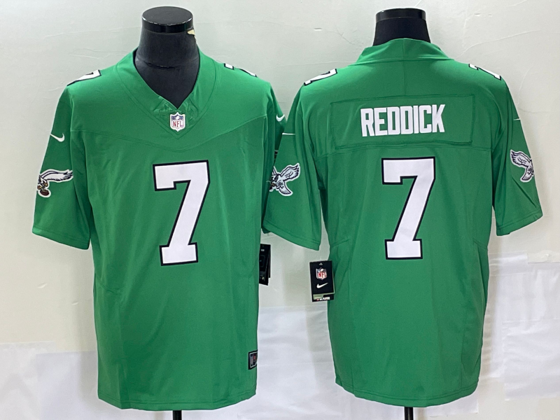 Men’s Philadelphia Eagles Haason Reddick #7 Kelly Green Jersey