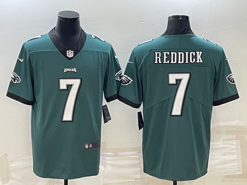 Men’s Philadelphia Eagles Haason Reddick #7 Midnight Green Jersey