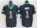 Men’s Philadelphia Eagles Jalen Hurts #1 Black Jersey