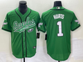 Men’s Philadelphia Eagles Jalen Hurts #1 Kelly Green Jersey Joint Edition