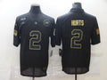 Men’s Philadelphia Eagles Jalen Hurts #2 Black Team Jersey
