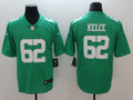 Men’s Philadelphia Eagles Jason Kelce #62 Green Jersey